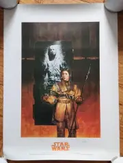 Dave Dorman Leia As Boushh Portrait Series #4 Star Wars ROTJ Art Print Poster