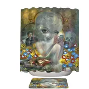Fine Art Unseelie Court Vanity Seven Deadly Sins Shower Curtain