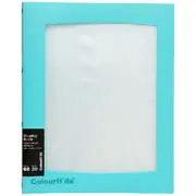 ColourHide Insert Cover Display Book 20 Sheets Aqua
