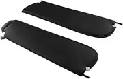Shuogoufeng Store Car Left Driver & Right Passenger Sun Visor Sunshade Compatible with Wrangler TJ 1997-2002 5EP34 LAZAE 5EP35 LAZAE