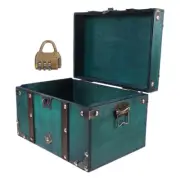 Vintage Box Decorative Retro Treasure Storage Box for Dormitory Home Trinket