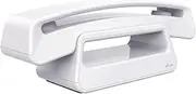 ALCATEL Epure Iconic - DECT Cordless Phone - Vintage Design - Large Highly Readable Graphic Display - Hands-Free - Call Blocking - White