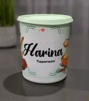 Tupperware One Touch Blossom Seal Canister Container 3.1 Arina (Flour) New