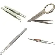 Jewelry Beading Tweezers Repair Craft Hobby Tool Kit