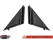 AWE Tuning Black Foiler Wind Diffuser For 20–22 Porsche 911 (992) - 1110-11017