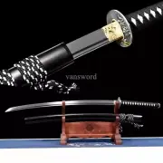Japanese Katana 9260 Spring Steel SHINOGI ZUKURI Samurai Sword Full Tang Sharp.
