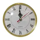 Replacement Quartz Clock Insert Roman Numerals Brown DIY Brand New High Quality