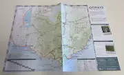 Otways Walks and Waterfalls Map - Apollo Bay, Forrest, Cape Otway... - Victoria