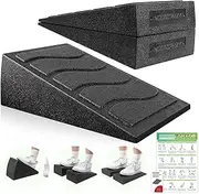 Slant Board for Calf Stretching, 5 Adjustable Angles Incline Board for Calf Stretching, 480 lbs Weight Capacity Calf Stretch Wedge for Exercise, Squat, Ankle Mobility & Physical Therapy