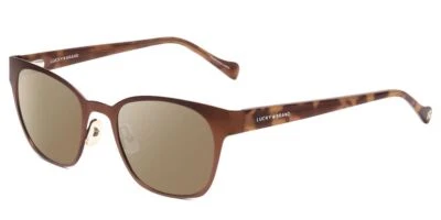 Lucky Brand D106 Lady Classic Polarized Sunglasses Brown Tortoise 49mm 4 OPTIONS
