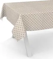 Oilcloth Tablecloth Oilcloth Tablecloth Washable Garden Tablecloth Round Oval Square 200 x 140 cm Cut Edge Italia Red
