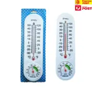 2× Indoor/Outdoor/Garden/Greenhouse Digital Tube Thermometer & Hygrometer AU