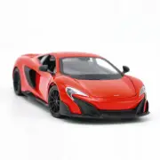1:24 McLaren 675LT Diecast Model Car Alloy Metal Vehicle Collection for Men Red