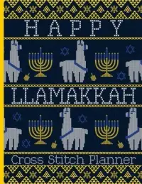 在飛比找博客來優惠-Happy Llamakkah Cross Stitch P