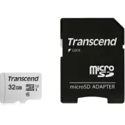 Transcend MicroSDHC 32GB Class 10 Memory w/ Adapter for Nokia 7.1, MOTO G7