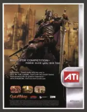Guild Wars PC Game ATI Graphics Cards Full Page Promo Ad Art Print Wall Poster