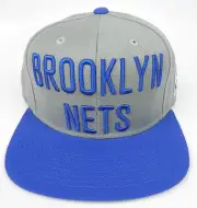 BROOKLYN NETS NBA MITCHELL & NESS 2-TONE LETTER SPECIAL SNAPBACK CAP HAT NEW!