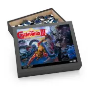 Super Castlevania IV SNES 90s Nostalgic Cover Art Puzzle 252, 500-Piece
