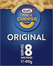 Kraft Mac and Cheese Original Pasta Easy Microwaveable Macaroni Instant Pasta Quick Meal 410g