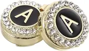 [LRXIYODE] Men's Cufflinks Set Alphabet Cufflinks Zinc Alloy Shirt Studs Classic Initial for Tuxedo