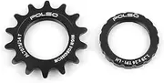 POLSO Fixed Gear Cog 13T/14T/15T/16T/17T/18T Fixed Gear Single Speed Bicycle flywheel Piece & Lockring FlywheelFor Fixie Track Bike Hub for Improved Cycling Performance