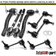 8x Sway Bar Link Tie Rod End for Ford Edge 11-14 Lincoln MKX 11-15 Front & Rear (for: Ford)