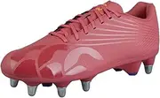 [Canterbury] Stampede Groundbreak Team SG Rugby Boots EU 41 1/2, Mars Dust Orange Crush Amber Yellow, 8 US