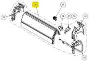 FUJITSU K9366633105 aka 9366633105 EVAPORATOR TA ASUA VAB DW WSL