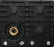ASKO 60cm 4 Burner Gas Cooktop - Graphite Black