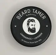 Beard Tamer Peru Balsam Oil All-Natural Beard Balm, 80g, Black (Lavender+Lemongrass)