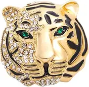 [GAROZATION] 2pcs Corsage Rhinestone Brooches Coat Brooch for Men Wealth Brooch Garment Brooch Pin Lapel Pin for Men Suit Scarf Brooch Pin Suit Brooch Pin Collar Bar Zinc Alloy