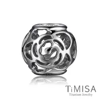 在飛比找momo購物網優惠-【TiMISA】玫瑰花語 純鈦飾品 串珠
