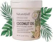 Naturewell Extra Virgin Coconut Oil Moisturizing Cream 16 oz