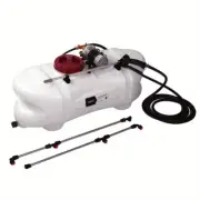 NEW 100L ATV Weed Sprayer Boom Pump Spot Spray Tank Chemical Garden Farm 12V