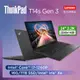 Lenovo ThinkPad T14s Gen 3 21BR00F3TW 黑 (i7-1260P/16G/1TB PCIe/W11P DG Win10Pro/2.2K/14)