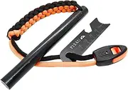 12.7 cm Ferrocerium Ferro Rod Flint Fire Starter Waterproof for Camping, Hiking and Emergency