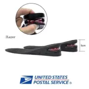 2 Layer Adjustable Height Shoe Increase Height Heel Lift Shoe Air Cushion Pad