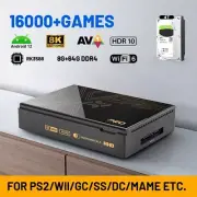 Kinhank Super Console X5 PRO Retro Game Console 4TB 16000+ Games RK3588 8GB DDR4