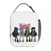 c621 Bratz Rock Angelz Doll Lunch Bags Insulated Lunch Tote Portable Bento Box Leakproof Picnic Bags for Woman Work Children School k621