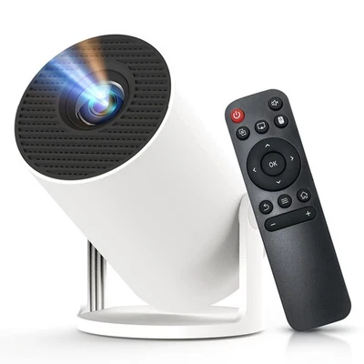 [Built-in Apps & 2025 Upgraded] Smart Projector with Wi-Fi 6 & Bluetooth 5.4,...