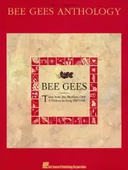 Bee Gees Anthology Piano Sheet Music Guitar Chords 43 Pop Songs Book