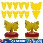 _ 2Pcs Fruit Fly Traps with 10PCS Fruit Fly Sticky Traps Double Sided Gnat Traps
