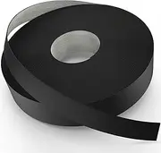 [YANYE] Black Edge Banding, 3/4 inch x 25ft roll of Wood Veneer Melamine Edge Banding Preglued, Tape for Cabinet Repair Furniture