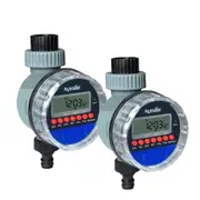 2pcs Electronic Lcd Display Home Ball Valve Water Timer Controller System