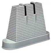 Atlas HO Scale Bridge Pier Set for Model Railroad Train Bridge/Tressel (Set/4)