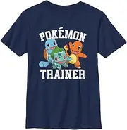 [Pokémon] Kids Trainer 1 Boys Short Sleeve Tee Shirt