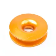 ORANGE Winch Ring Pulley 15000kg 4x4 Truck 4WD Recovery Soft Shackle Snatch