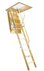 J series deluxe attic timber ladder
