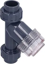 Drip Irrigation in Line Y Filter,Drip Filter Y Type Pressure Regulating Irrigation Filter 40mm – Ideal for Aquarium, Substance Industry, and Agricultural Use