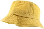 [Armycrew] XXL Oversize Pigment Dyed Washed Bucket Hat Fits Upto 3XL
